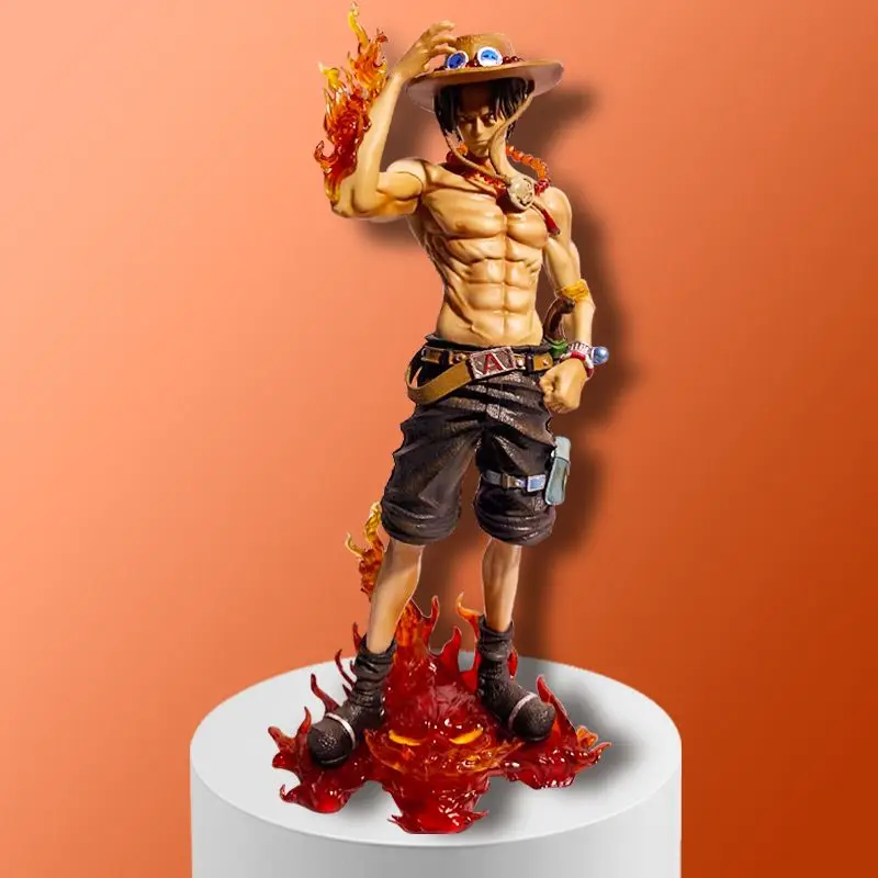 

Bandai цельный GK белый бороды огненный Бог горящий фрукт Ace четыре императора пламя Базовые наборы для гаража модели предметы мебели
