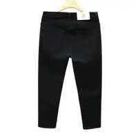Jeans slim de rue coréenne pour hommes, tissu denim, décontracté, monochromatique, blanc, noir, punk, fjk, printemps, automne, haute qualité 5