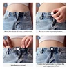 12pcs Collar Extension Piece Metal Button Jeans Pants Waistband Elastic Shirt Set Tie Neck Expander Extension Buckle Accessories 6