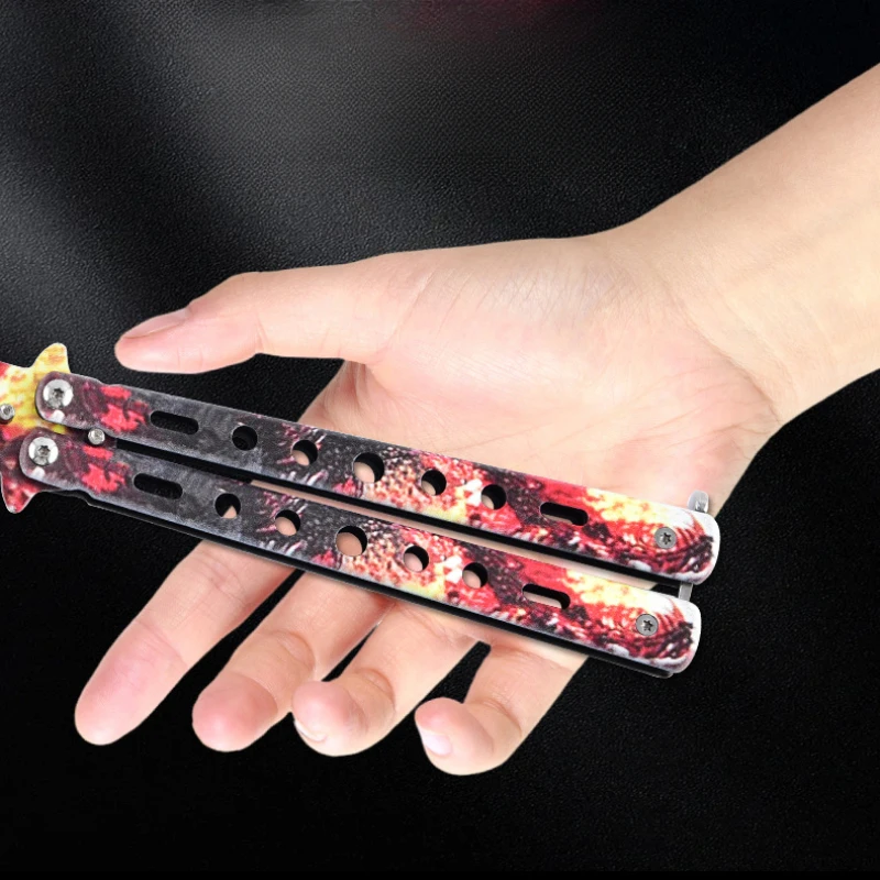 Cosplay Toy Game Knife 22cm Valorant Knifes Butterflay Game GO Vol 2.0 Melee Peripheral Metal Material Model Samurai Sword Gifts Boys Kid
