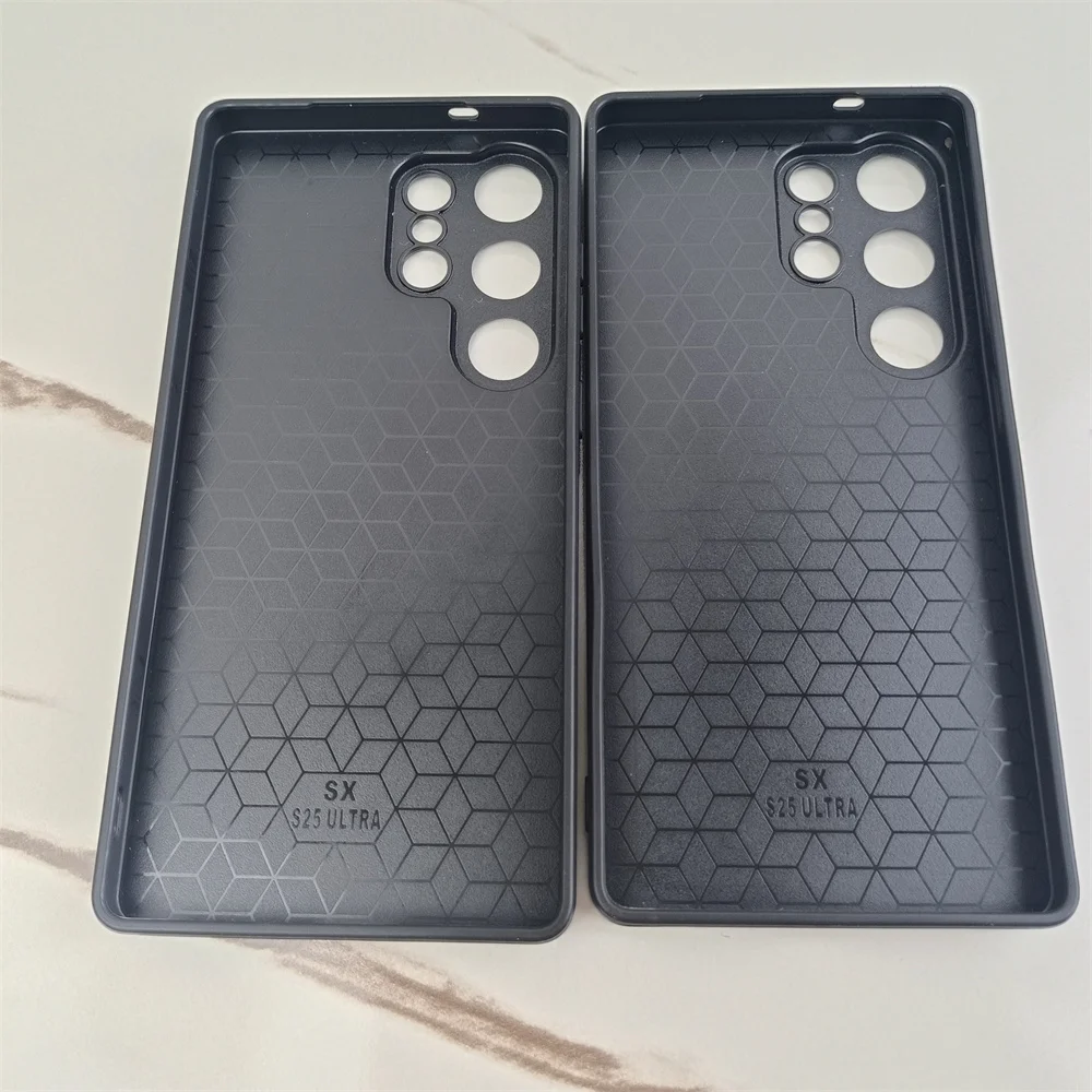 Sleek Carbon Fiber Pattern Magnetic Phone Case - Matte Hard Protective Cover