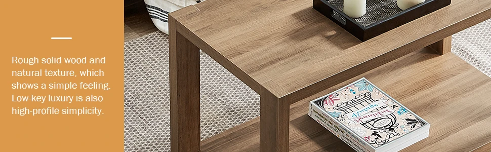 rusitc coffee table