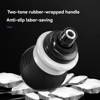 Ratchet Screwdriver Set Short Shaped Radish Head High Hardness Labor-saving Multi-functional Dual-purpose 6