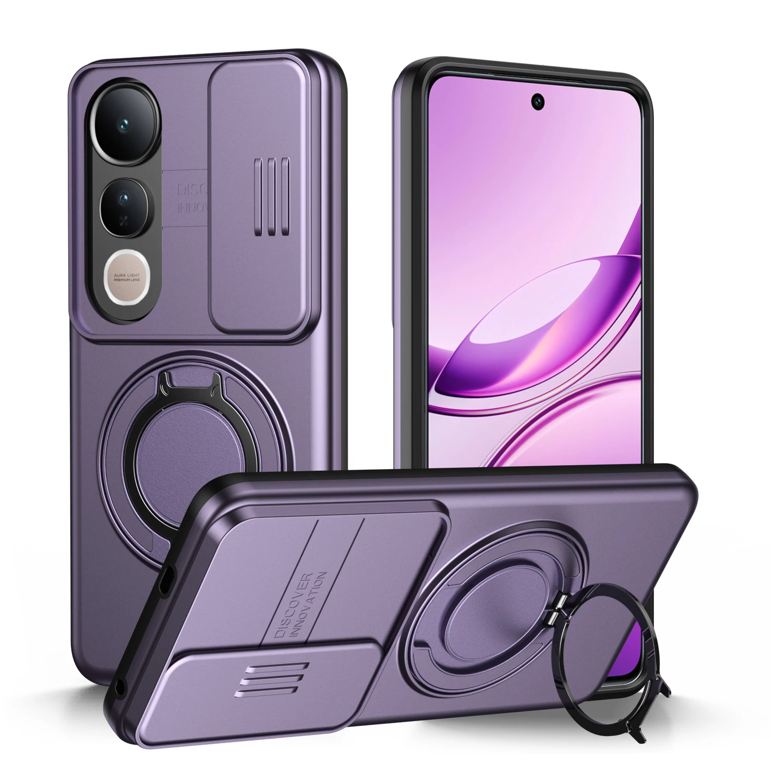 Sliding Camera Cover for Vivo Smartphones - Protective Mobile Phone Case