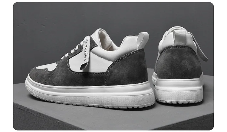 Männer Aufzug Höhe Erhöhen Schuhe Turnschuhe Schuhe für Männer 10 cm Sport Casual Unsichtbare Innere Erhöhung 8 cm Weiße Schuhe – Detail 18