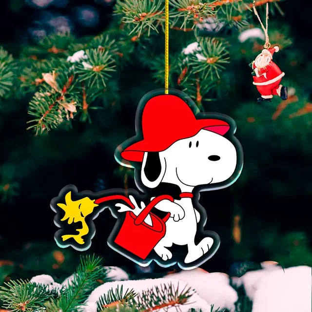 Llavero de acrílico Snoopy 4
