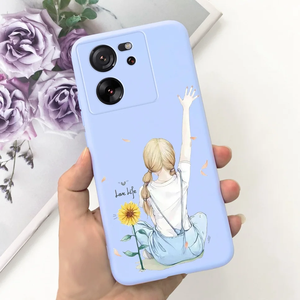 For Xiaomi 13T Case 13 T Pro 5G Candy Paint Soft Silicone Shockproof Phone Cases For Xiaomi 13T Mi13T Pro Bumper Cover Capa