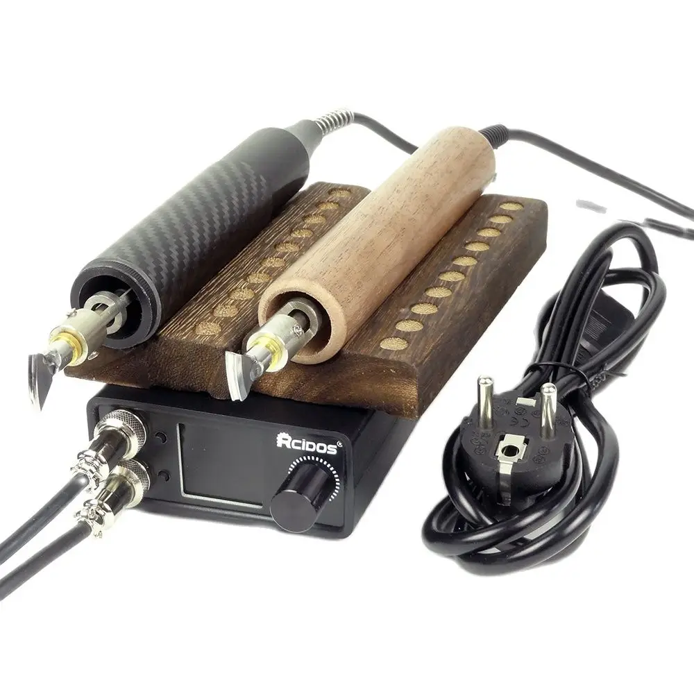 DEW Dual Station RCIDOS Electric Leather Edge Creaser