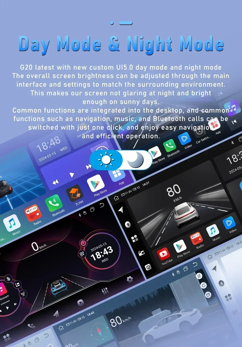 Srnubi 2Din Android Auto Radio Für Ford S-MAX 2007-2015 Drahtlose Carplay Android auto Multimedia Player Navigation GPS Steuergerät – Detail 6