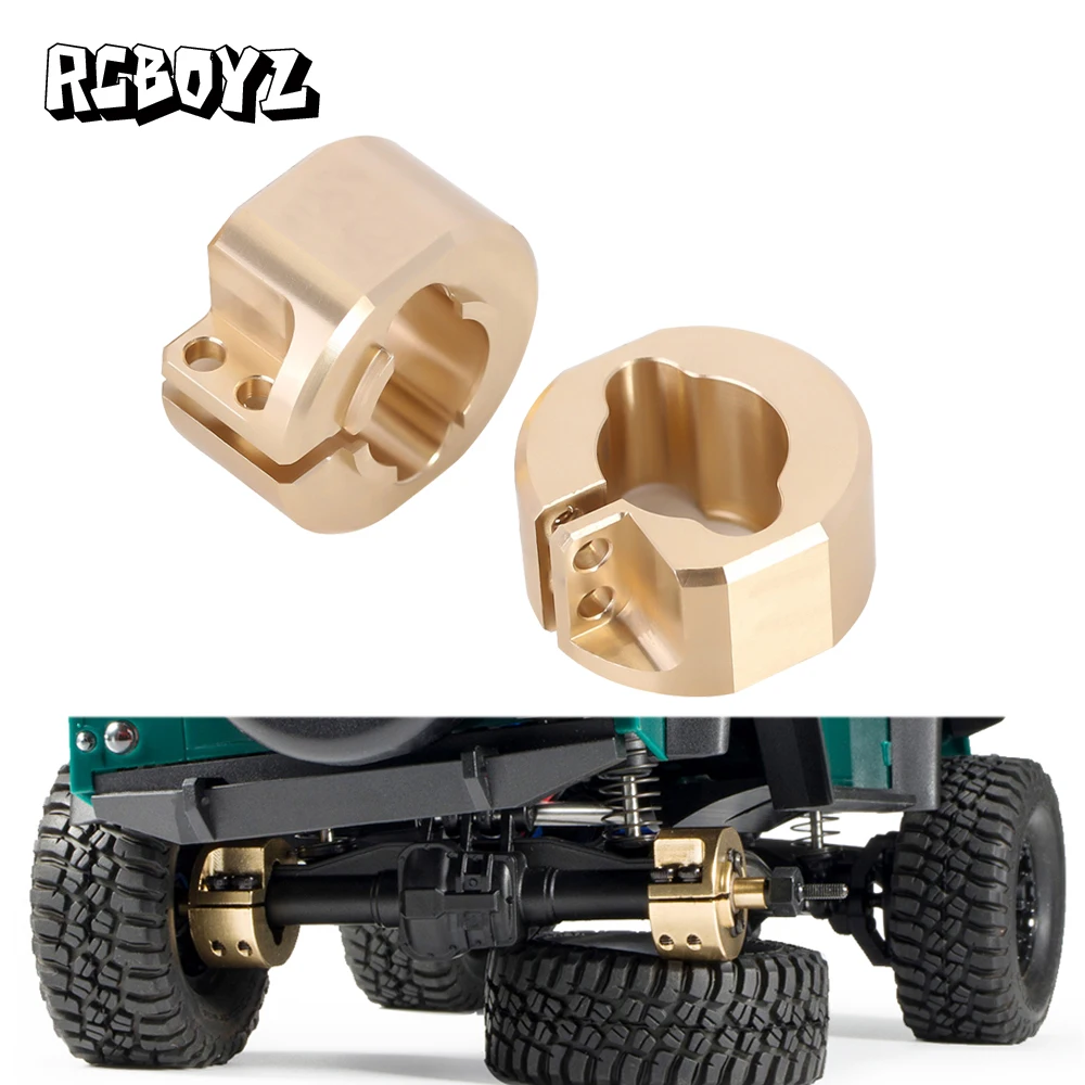 

20g/pc Brass Rear Axle for TRX4M 1/18 RC Crawler Car Counterweight for Traxxas Trx-4m Defende Bronco Rc Remote Car Upgrade Parts
