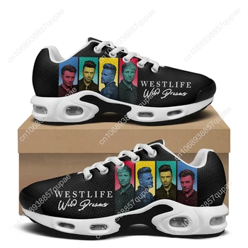 Westlife Band Air Cushion Sneakers Mens Womens Hip Hop Rock Lightweight Sports Shoes Custom Couple Cool Popular Leisure Sneaker 1
