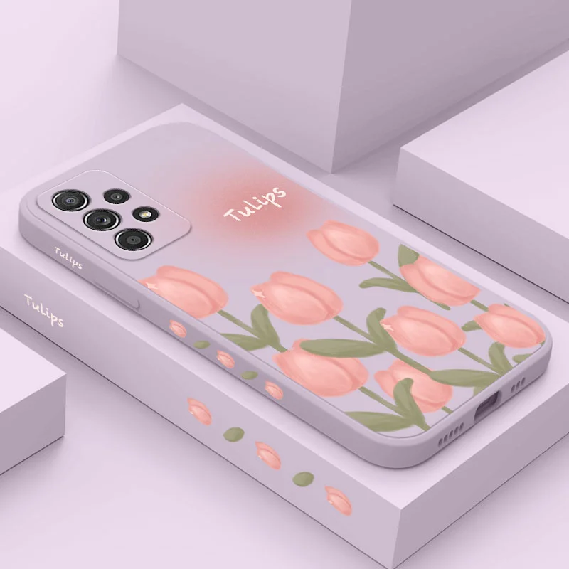 Elegant Tulip Floral Phone Case