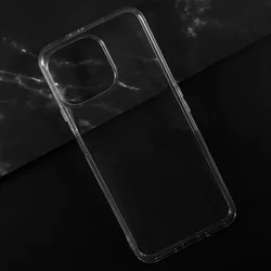 Black Transparent Soft TPU Silicone Protective Phone Case Cover for Cubot P80 (Clear)