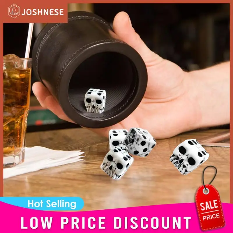 

Череп игральные кости 6-сторонняя кость уникальный подарок для геймера отлично подходит для ролевых игр настольная игра на Хэллоуин