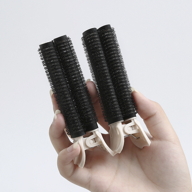 Bangs Hair Root Clip Fluffy Hair Clips Hair Top Heatless Hair Curlers Hair Rollers Curling Barrel Korean Hair Styling Tools