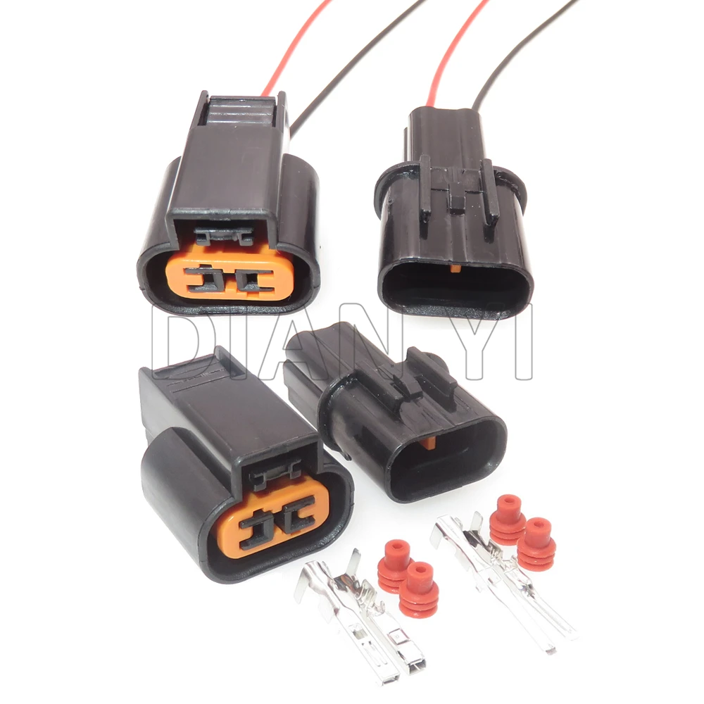 

1 Set 2 Way Starter PB621-02020 PB625-02027 Auto ABS Sensor Wire Socket Automobile Fog Lamp Cable Plug For Mitsubishi Souast