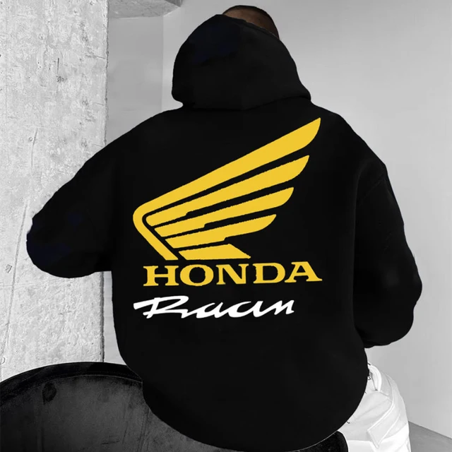 Motorcycle Enthusiast Hoodie Men Women Autumn/Winter Long Sleeved Pullover Motorcycle Honda Printed Sports And Leisure Jacket 2