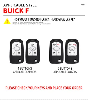 Portachiavi per auto in lega di zinco silice adatto per Buick Excelle 2008 2009 2011 2013 2015 StylingKey accessori di protezione 1 Portachiavi per auto in lega di zinco silice adatto per Buick Excelle 2008 2009 2011 2013 2015 StylingKey accessori di protezione - Portachiavi per auto in lega di zinco silice adatto per Buick Excelle 2008 2009 2011