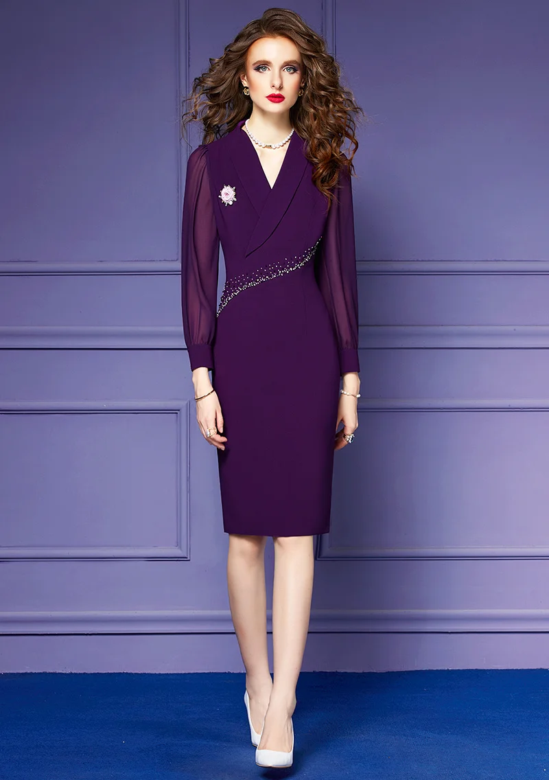 ワンピース Her lip to Lady Checkered Belted Dress M Lady Checkered Belted Dress ハーリップトゥ こじはる - ワンピース