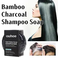 Shampooing au charbon de bambou Regina, nettoie en profondeur le cuir chevelu, crée des cheveux foncés et optiques, améliore la sécheresse, nourrit les cheveux 1