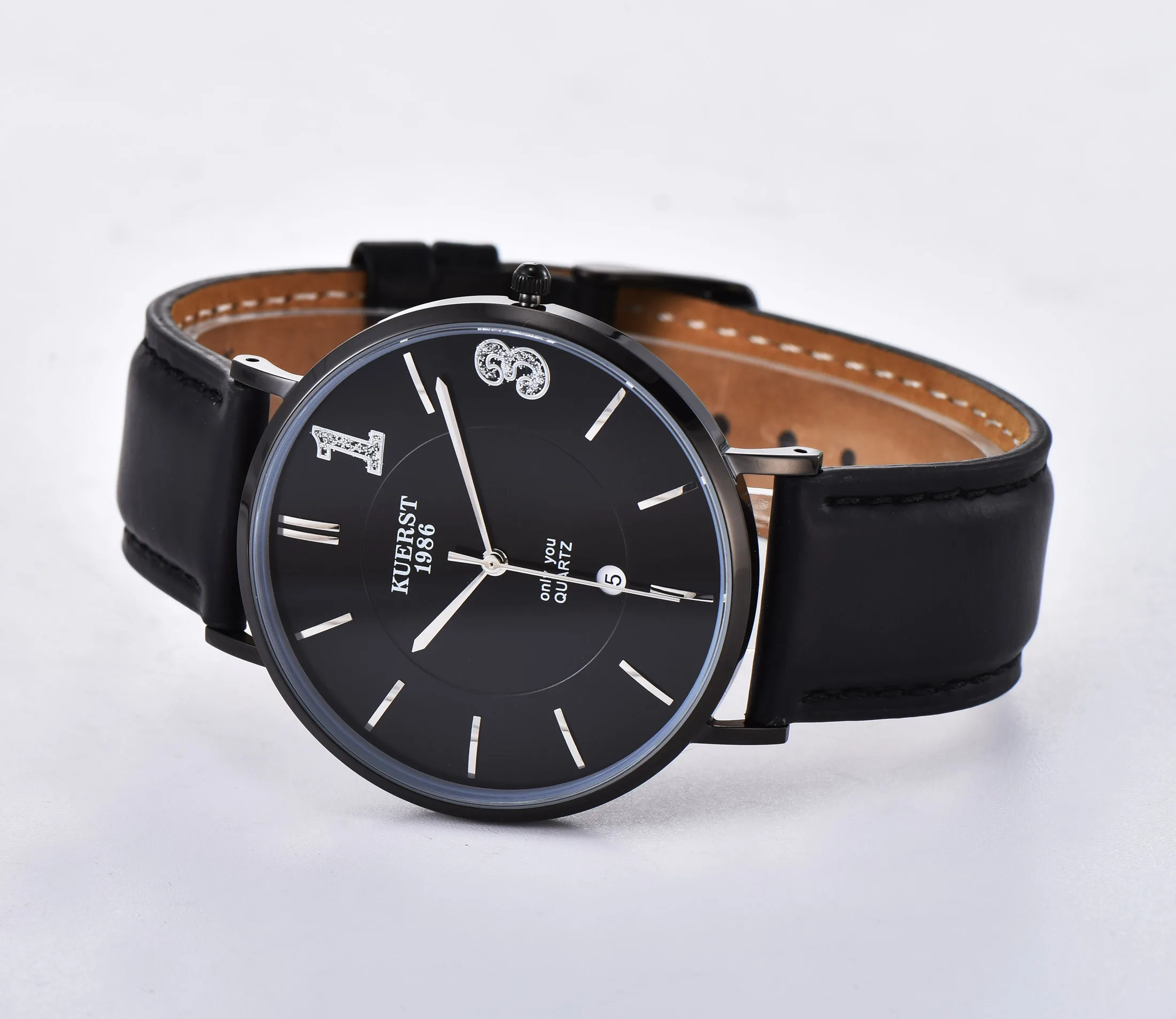 Couple Watch Brief Look Watch Genuine Leather Band Business Watch Lover Gift Watches