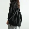 Korean multi-function Drawstring Bucket bag for women Backpack Large capacity Waterproof nylon Backpacks travel Shoulder Bags 1