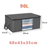 Big Capacity Quilt Clothes Storage Bag Duvet Blanket Sorting Bags Dustproof Closet Under-Bed Storage Moisture Proof Organizer 6