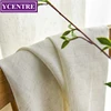 YCENTRE Linen Tulle Curtains For Living Room Modern Flax Sheer For Bedroom Solid Voile For Children Window Drapes 1
