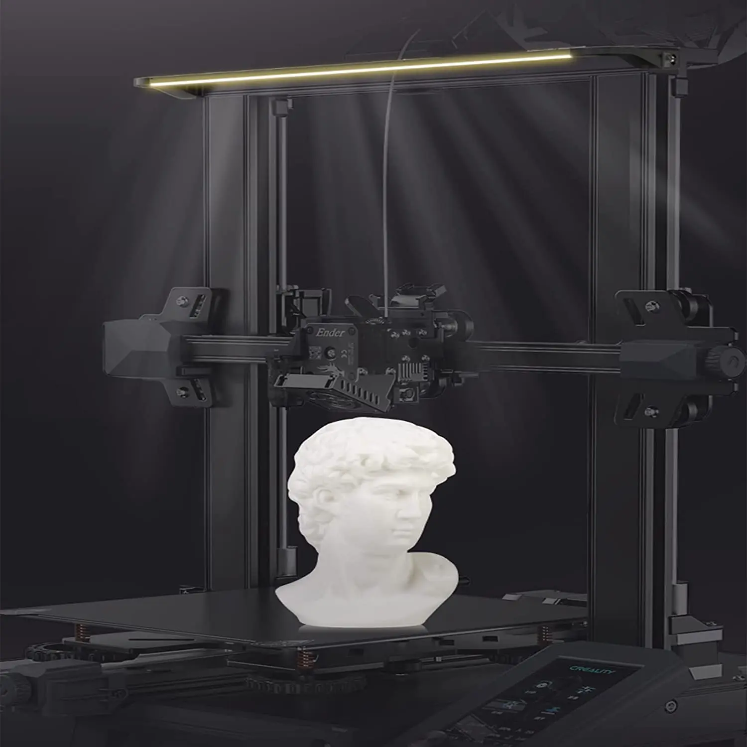 CREALITY No Strobe LED Light Bar Kit 24V/5W 3D Printer Parts for Ender-3 V3 SE/KE/Ender-3 S1 Pro/CR-10 Smart Pro/End
