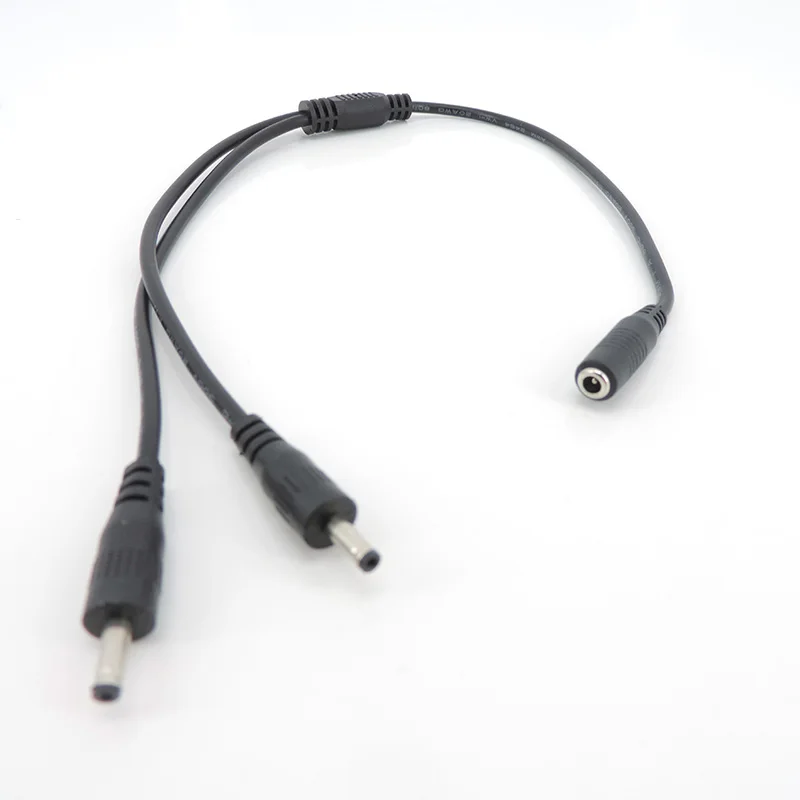 Cavo Sdoppiatore Alimentazione CCTV 12V &ndash; Da 2.1mm Femmina A 2/3/4/5/6/8 Vie Maschio