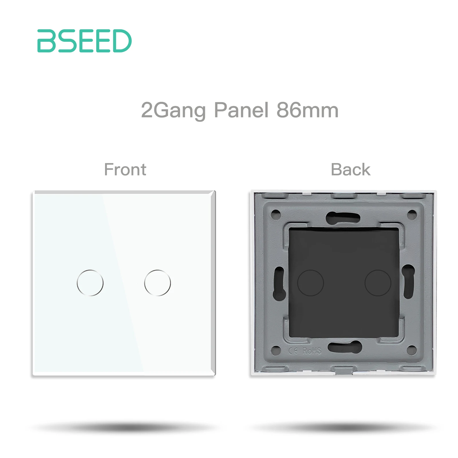 2Gang Panel 86mm