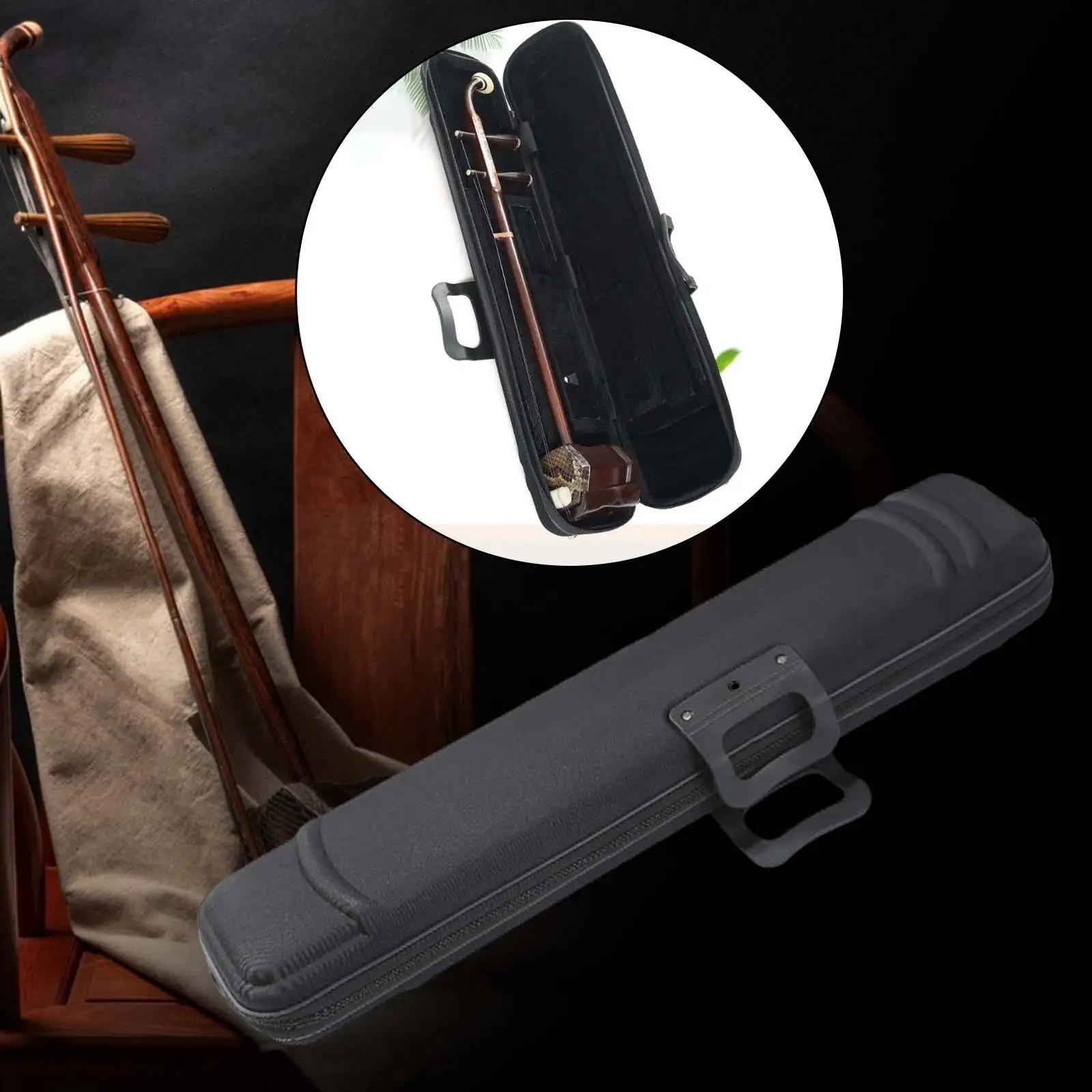 Erhu Box Oxford Cloth Portable Multifunctional for Stage Performance Show