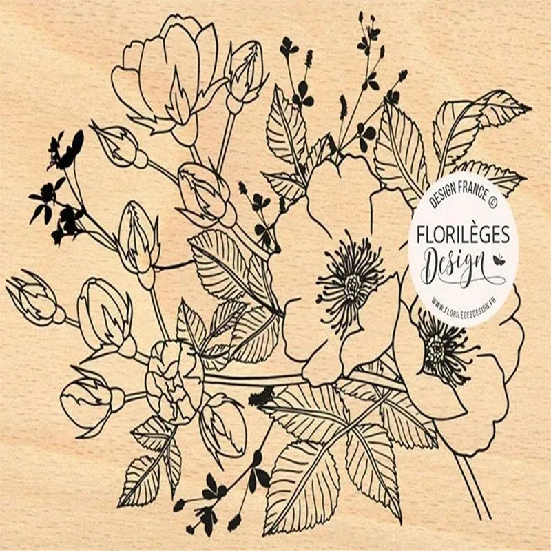 French clear Stamps for DIY Scrapbooking Photo album Decorative Embossing DIY Paper Cards clear stamps