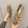 Loafers Office Flats Women Casual Shoes Mesh Breathable Square Toe Comfort Stretch Fabric Knit Ballet Slip Size 35-40 6