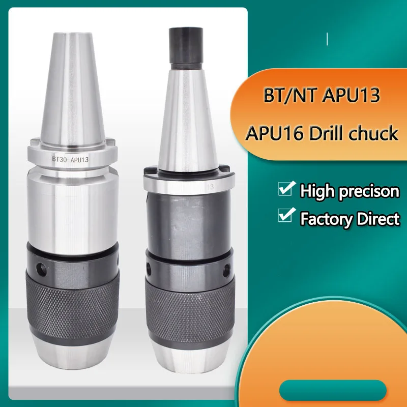 NT30 NT40 ISO APU08 APU13 APU16 BT Spindle APU Tools holder Integrated ...