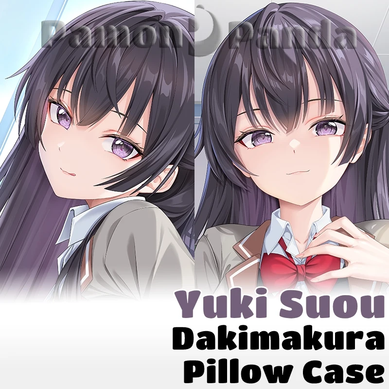 Yuki Suou Dakimakura Roshidere anime Pillowcase Hugging Full Body Sexy Pillow Case Cushion Cover Home Bedding Decor Otaku Gift