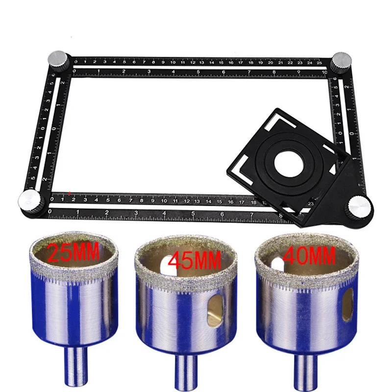 Рисунок 5 - Линейка, Поворотный фиксатор для отверстий в плитке