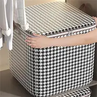 Large Capacity Clothes Storage Bag, Foldable Dustproof Bag, Household Simple Clothes & Quilt Storage Bag 2