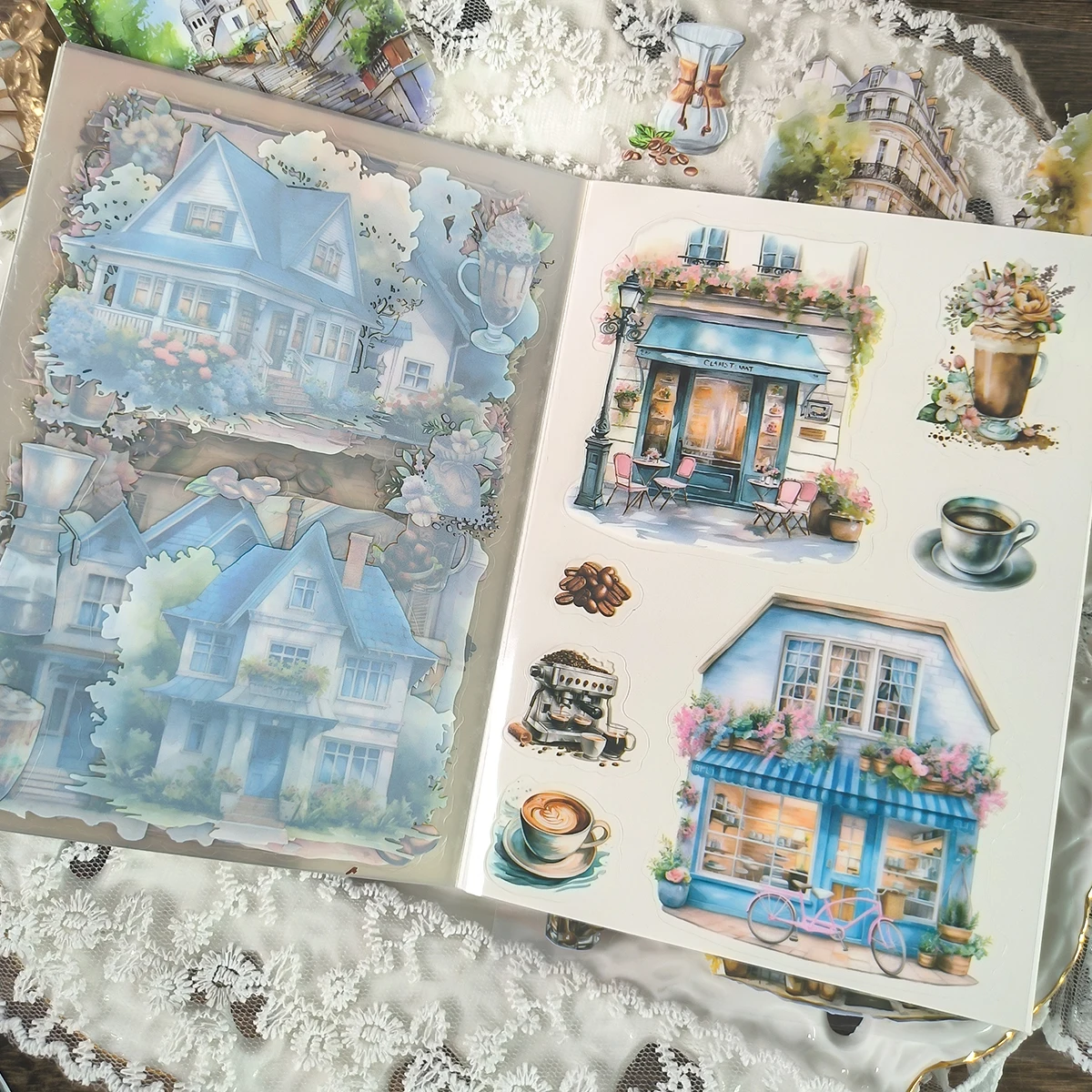 20piece/set Decorative Stickers Retro Sacred Book Series