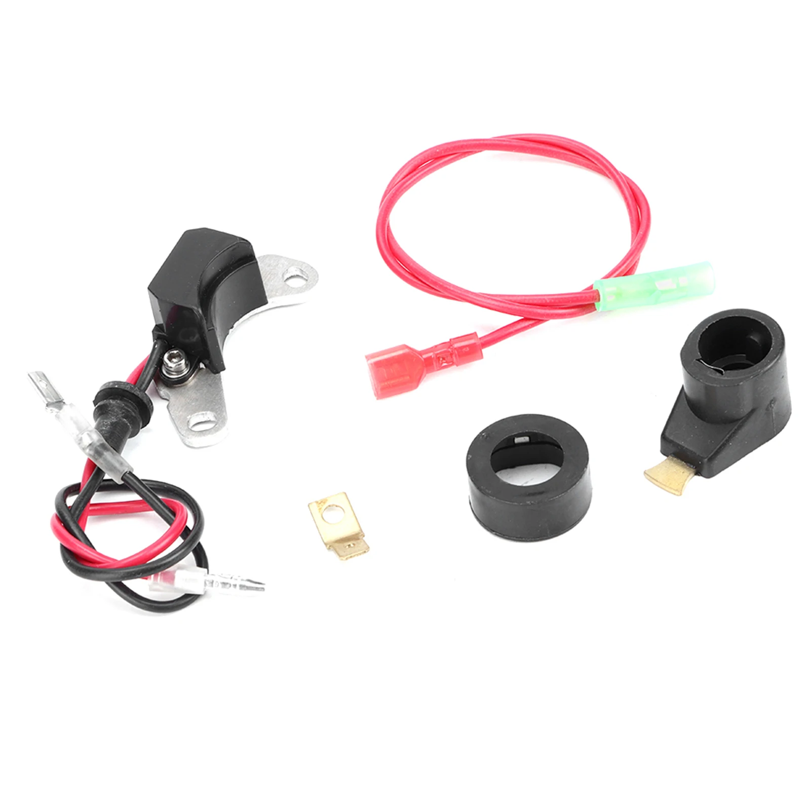 Electronic Ignition Points Conversion Kit Car Modification Accessories Fit for Lucas 25D + DM2 for MG Morris Marina Austin Ford