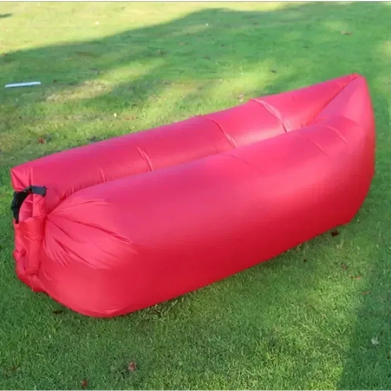 Inflatable Sofa Bed Outdoor Network Red Air Lazy Inflatable Sofa Bag Portable Camping Sofa Mattress Music Festival Concert Recliner