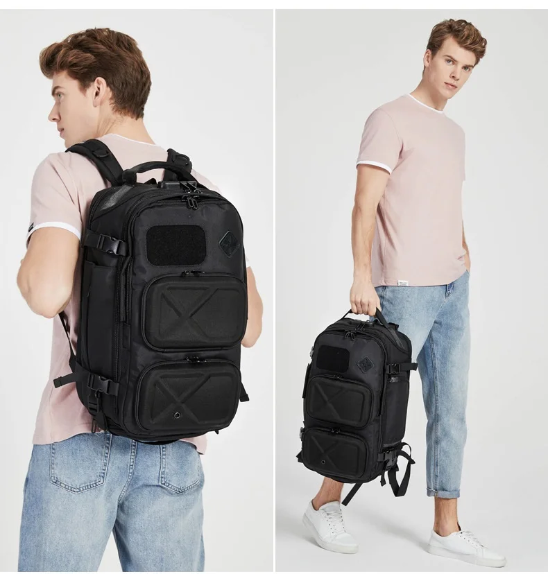 Neouo – sac étanche noir multi-poches pour ordinateur portable, modèle d'exposition