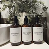 500ml Shampoo Body Wash Conditioner Dispenser Bottle Bathroom Waterproof Pre-Labeled Refillable Shampoo Bottle Soap Container 5