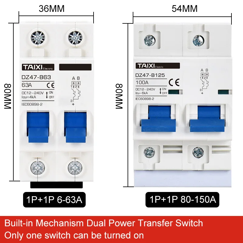 Disjoncteur CC ouvert à l'air direct, interrupteur de défense, opération de  certes, 24V, 60V, 72V, 96V, 1P, 12V, 100V - AliExpress