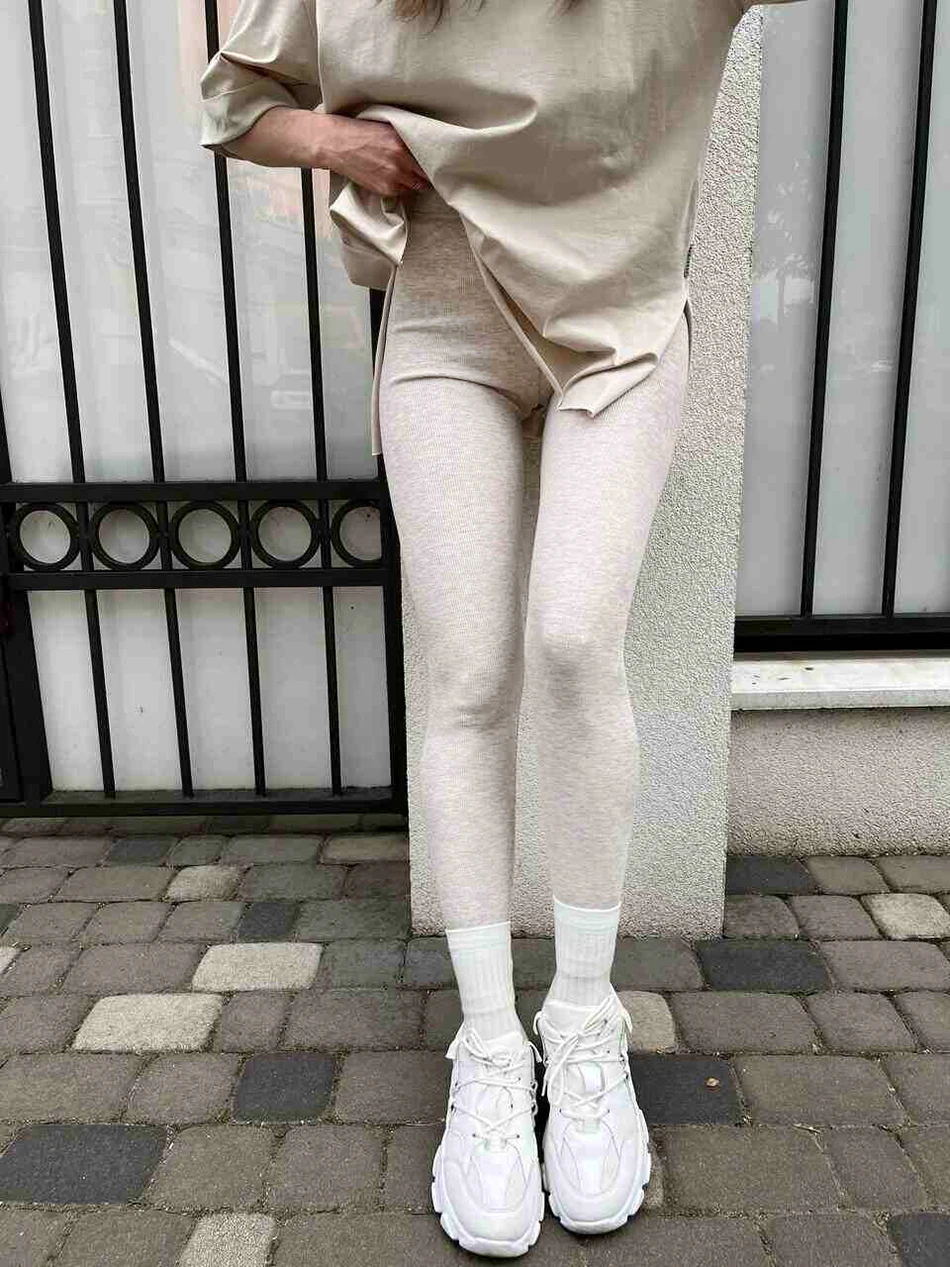 Women Leggings Winter Lamb Cashmere Warm Pants with Fleece