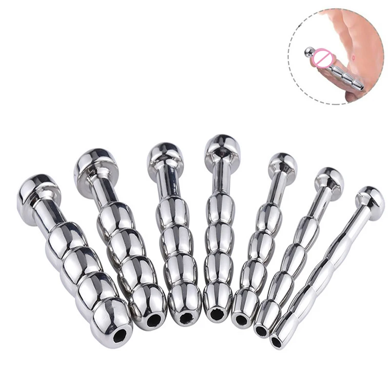 Metal Urethral Catheter Dilator Horse Eye Stimulation Adult Sex Toys for Men Gay Sounding Penis Plug Insert Urethra Catheter penis sex toys