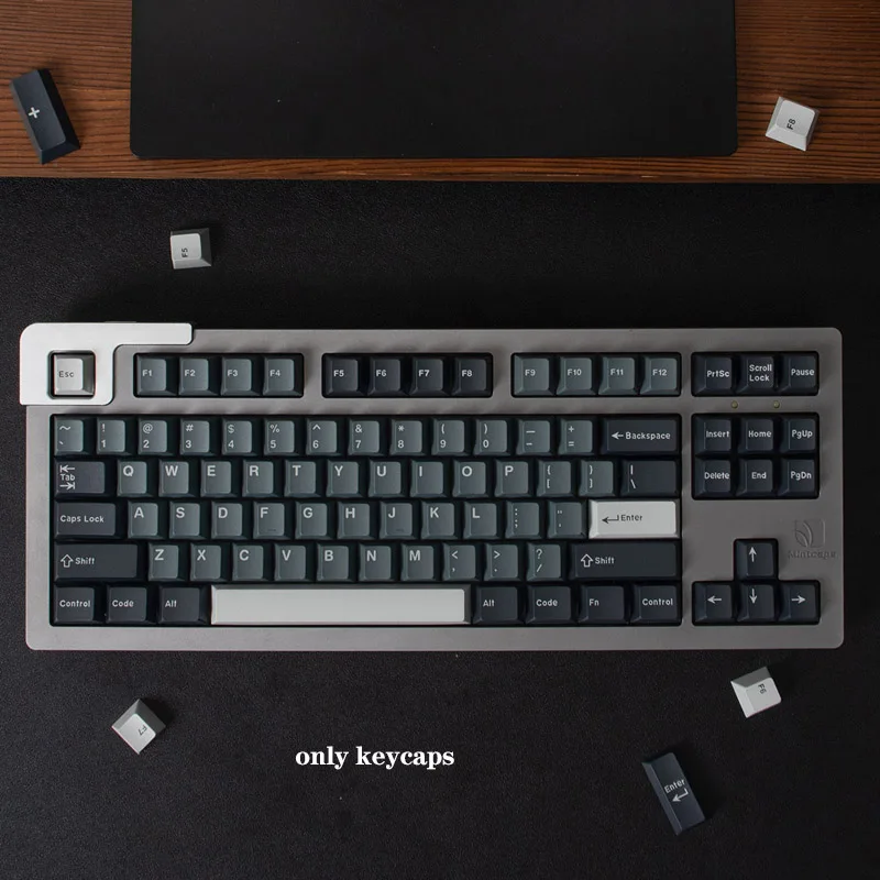 Chaves Conjunto Gmk Clones Apollo Keycaps Duplo Tiro Cherry Perfil com Iso Digite 7u Barra de Espaço Keycap para Teclado Mecânico 173