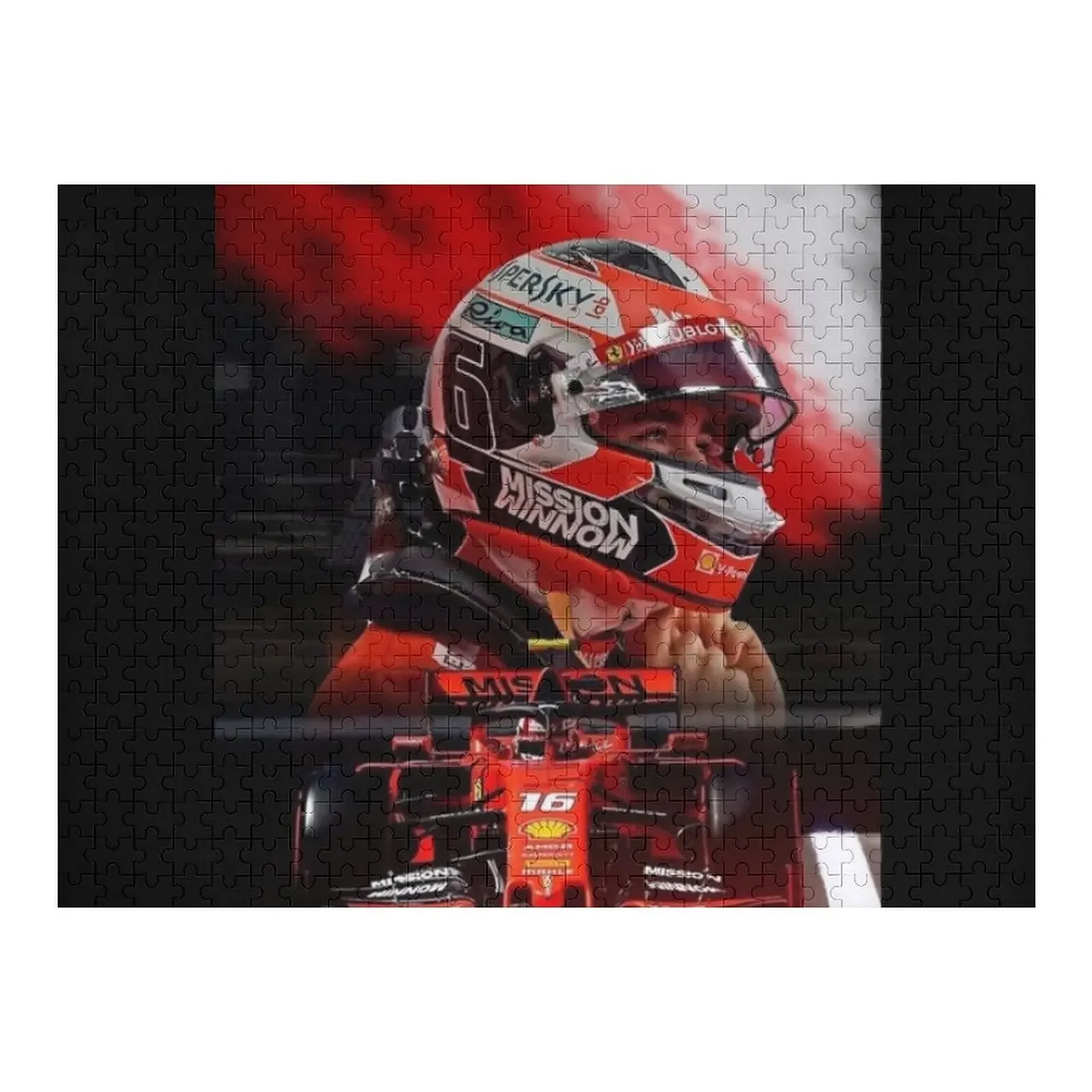 Wallpaper Charles Leclerc Art Jigsaw Puzzle Jigsaw Pieces Adults Custom Kids Toy Puzzle