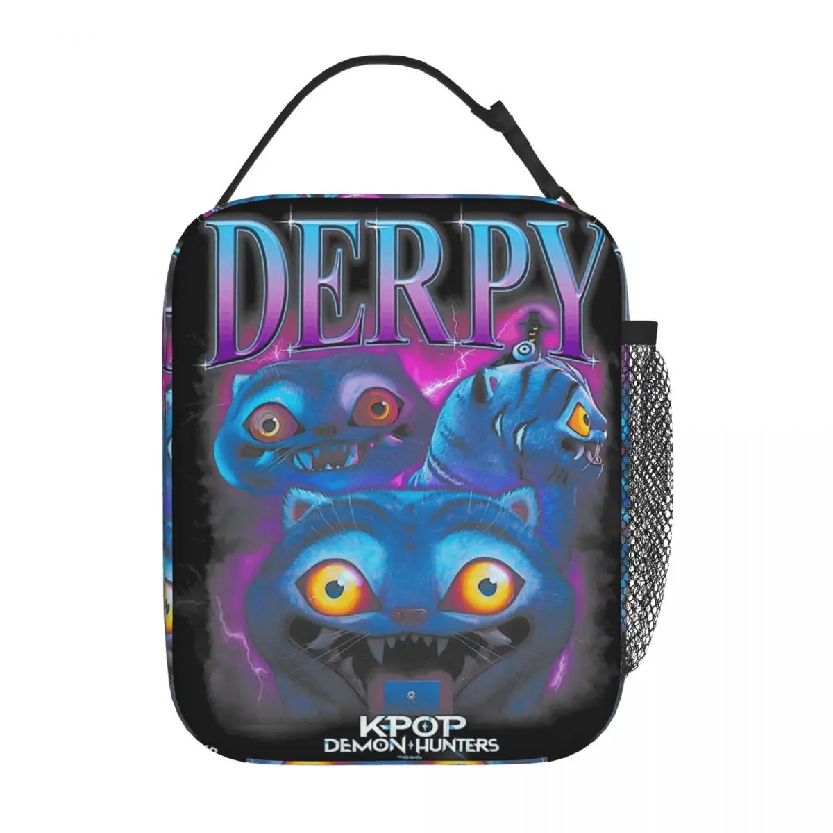 Sac à Lunch Isotherme Motif Kpop Demon Hunters - Style Harajuku - Pour école, Bureau, Pique-nique - 7