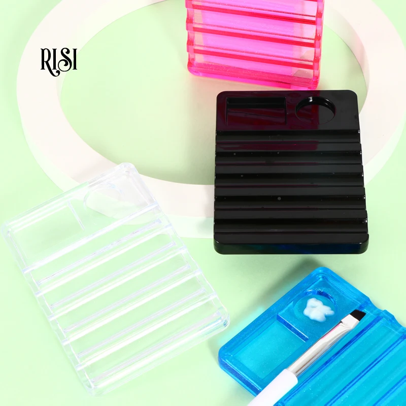 

RISI Lash Lift Accessories Brow Tint Tile Brow Lamination Tools Reusable Lash Lift Palette Brow Tint Palette